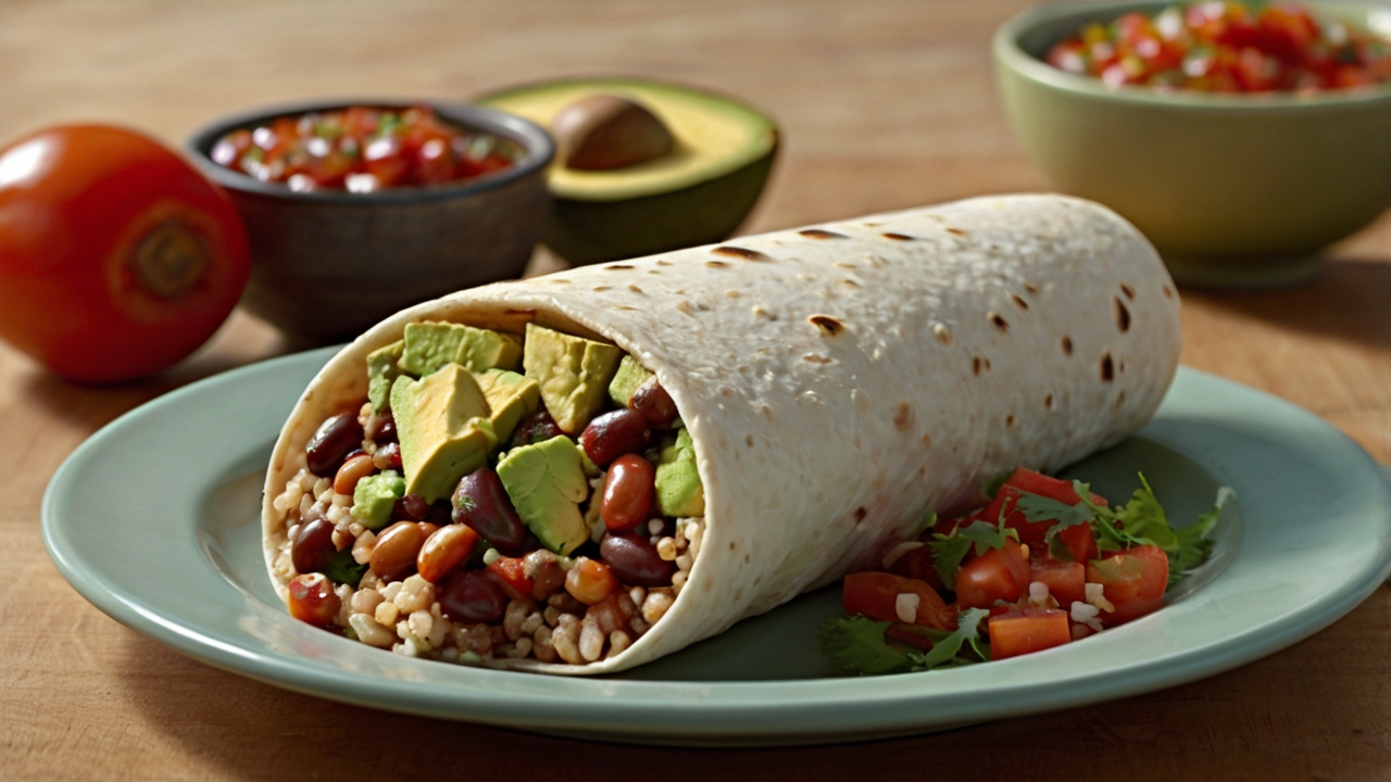 Spicy Fusion Burrito